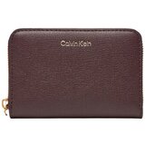 Calvin Klein Jeans Denarnice FOIL LOGO MEDIUM ZIP AROUND LV04F1091G Kostanjeva u