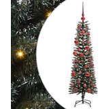 vidaXL Umjetno božićno drvce s stalakom Zelena 43 x 43 x 150 cm | shoptok.hr