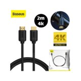 Baseus podatkovni kabel CAKGQ-B01 HDMI na HDMI dolžina 2 metra 60Hz | Shoptok.si