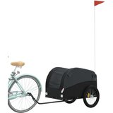 Kolesarska tovorna prikolica črna 45 kg železo | Shoptok.si