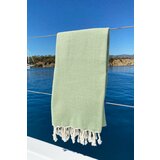  likya - walnut green walnutgreen fouta (beach towel) Cene'.'