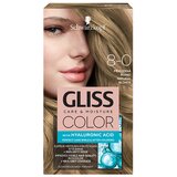 Schwarzkopf Gliss Color permanentna barva za lase odtenek 8-0 Natural Blonde Cene
