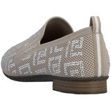 Rieker Natikači bež / srebrna | Shoptok.si