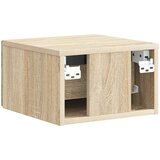  Noćni ormarić za montažu na zid s ladicama 2 pcs Hrast sonoma | Eponuda.ba