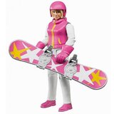 Bruder figura žena na snowboard-u 604202 Cene