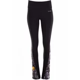 Winshape Športne hlače 'BCL105' rumena / svetlo siva / črna / bela