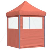 Šator za svadbe - šator za zabave Terakota 200 x 200 x 306 cm Oxford tkanina - Terakota s dvije bočne zidove Da | shoptok.hr