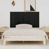 Zidno uzglavlje crni 166x3x90 cm od masivne borovine | Eponuda.ba