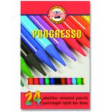  Progresso Woodless Coloured Pencils Komplet barvnih svinčnikov 24 kosov | Shoptok.si