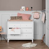 Oliver Furniture® komoda s previjalno mizo white | Shoptok.si