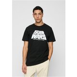 Merchcode Black T-shirt with original Star Wars logo | Shoptok.si