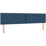  LED krevet za pohranu s madracem Plava 200 x 200 cm Tkanina | shoptok.hr