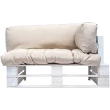  Vrtna sofa od paleta od borovine s jastucima boje pijeska | shoptok.hr
