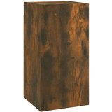 Maison Chic TV omarica - TV stojalo - Televizijska omarica dimljeni hrast 30,5x30x60 cm konstruiran les, (21699503) Cene