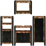 vidaXL Komplet pohištva za kopalnico 4 pcs Trden recikliran les | Shoptok.si