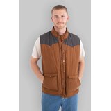 Hurley Western Vest euro brown Cene
