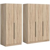 MID.YOU Omara S Klasičnimi Vrati Kopenhagen, Barva Hrasta | Shoptok.si