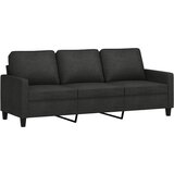  2-dijelni set sofa s jastucima crni od tkanine | shoptok.hr