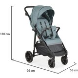 Cangaroo kolica za bebe do 22kg buggy green, 0m+ | ePonuda.com