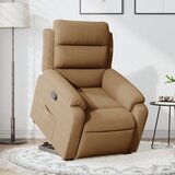  Naslonjač na podizanje smeđi baršunasti | shoptok.hr