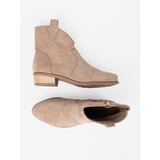 SEASTAR Beige suede cowboy boots | ePonuda.com