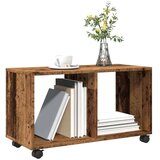  Pomični ormarić boja staro drva 72x33x42 5 cm konstruirano drvo | shoptok.hr