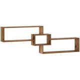  Zidna polica Staro drvo 158 x 17 x 53 cm Konstruirano drvo Slike