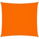 vidaXL Senčno jadro oksford blago kvadratno 2x2 m oranžno Cene