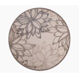 Lesnina XXXL PREPROGA ZA ZUNANJO UPORABO Floral 120 cm tkano krem barve, bež | Shoptok.si
