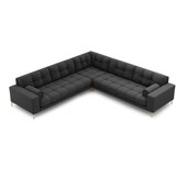 Cosmopolitan Design temno siva kotna sedežna garnitura (s kotom po izbiri) bali – | Shoptok.si