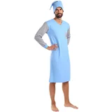 Foltýn Men's nightshirt blue oversized