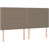 Okvir za krevet s uzglavljem smeđesivi 160 x 200 cm od tkanine | shoptok.hr