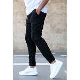 Madmext Checked Black Jogger | Shoptok.si