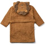 Liewood otroški kopalni plašček lily lion golden caramel mix | Shoptok.si