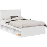  Okvir za krevet Bijelo 120 x 190 cm Čvrsto borovo drvo | shoptok.hr