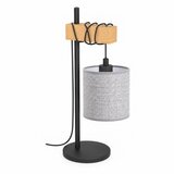 Brilagi Stona lampa NUBILA 1xE27/40W/230V braon/crna/siva Slike