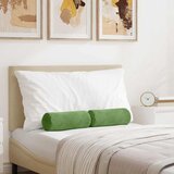  Valjkasti jastučići 2 pcs Svijetlo zelena Ø 15 x 40 cm | shoptok.hr