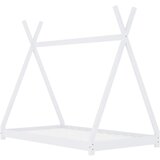 Furnova Otroški posteljni okvir bel iz trdne borovine 80x160 cm, (21934789) | Shoptok.si