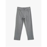 Koton Crowbar Patterned Belted Trousers | shoptok.hr