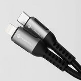forcell USB C na Lightning kabel F-Energy PD 3A 27W Cafule 50 cm - crni | shoptok.hr