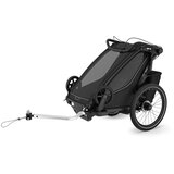 Thule Chariot Sport 2 single multifunkcionalna sportska prikolica za bicikl - 1 dijete, crna | shoptok.hr
