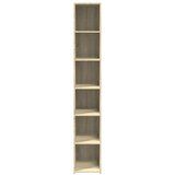  Visoka komoda boje hrasta 30x41x185 cm od konstruiranog drva | shoptok.hr