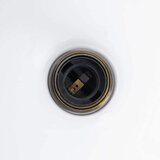 VISILICA podesiva po visini E27 sjaj tamnoplava Ø 22 cm metal | shoptok.hr