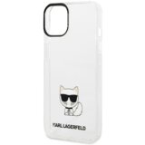 Karl Lagerfeld kLHCP14MCTTR zaščita ovitek za iphone 14 plus 6.7 prozoren - choupette logo | Shoptok.si