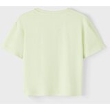 name it Majica 'Fyrna' rumena / svetlo zelena / lila / temno roza | Shoptok.si