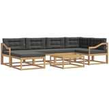  Set vanjskih sofa 7 kom. Bijela i antracit | shoptok.hr