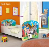  Dječji krevet ACMA s motivom 140x70 cm 34 Farm | shoptok.hr