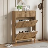  Ormar za cipele ALKMAAR 78 x 24 x 103 cm Konstruirano drvo - Hrast artisan | shoptok.hr