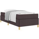  Krevetna konstrukcija Tamno smeđa 80 x 200 cm tkanina | shoptok.hr