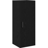 Zidni ormarić crni hrast 34,5x34x90 cm inženjerski drvo | shoptok.hr